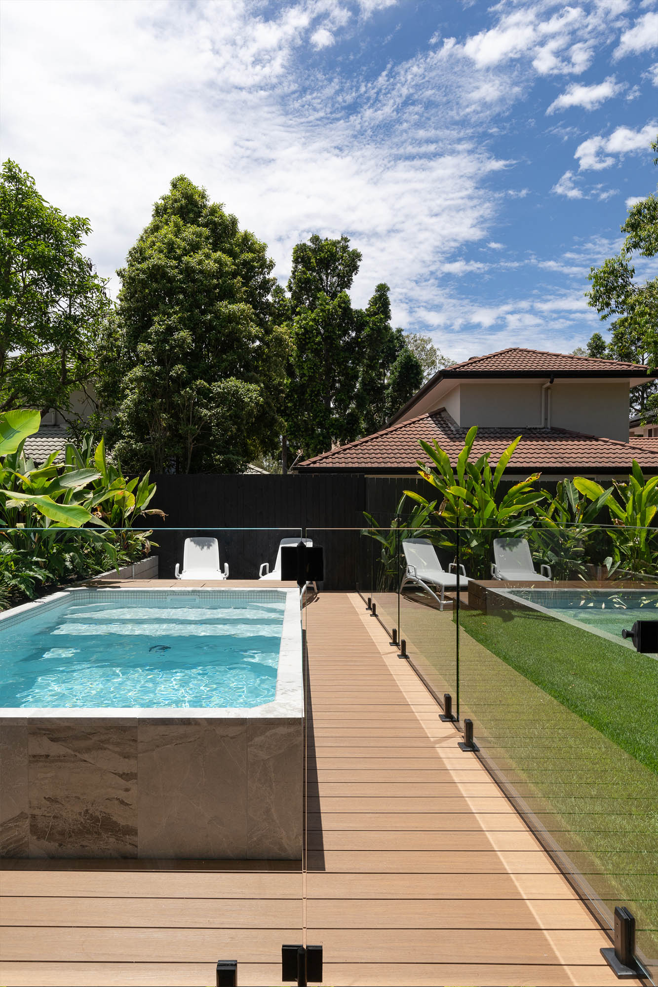 12ft x 7ft Plungie Studio Concrete Plunge Pool in Kona Coast